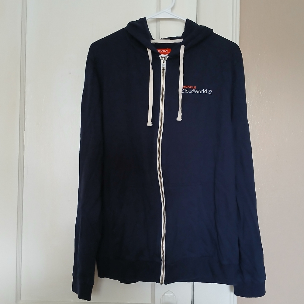 Marine Layer Large Mens Jacket Full Zip Hooded Cotton Modal‎ Oracle Cloud World